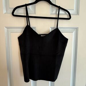 Suede Tank Top